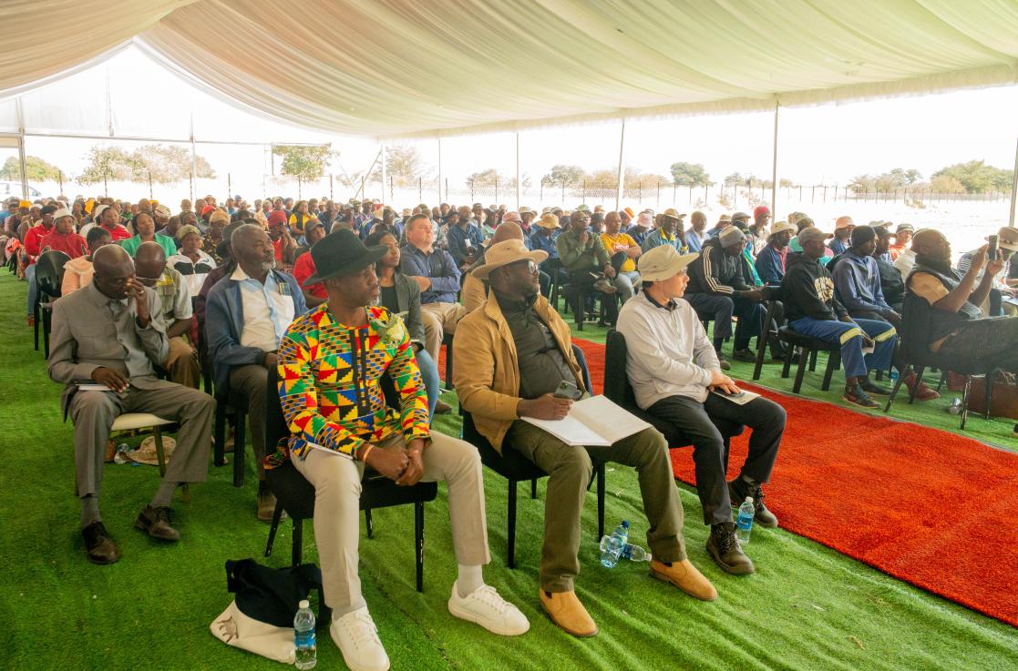 Etunda Feedlot Groundbreaking ceremony